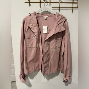NWT Cato Women’s size medium, dusty- pink jacket